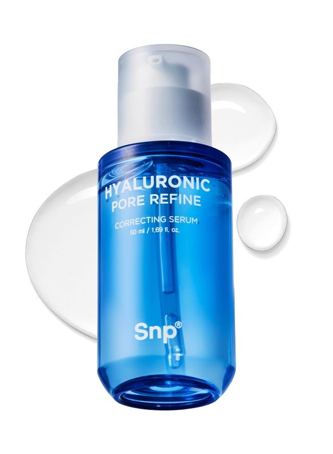Snp Real Deep Hyaluronic Acid Serum Face Care | Moisture Lock Shield Tech | Hyaluronic Acid + Hibiscus Syriacus + Tannin | Pore Tightening Tech | Hyaluronic Face Serum | Acido Hialuronico | 1.69 Fl Oz - Image 1